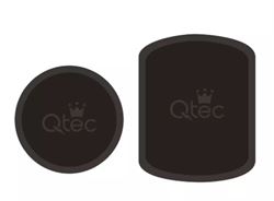 10 סטים 3 דיסיקות מתכת Qtec מעור למעמד טלפון מגנטי 